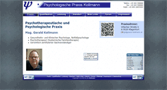 Desktop Screenshot of kollmann.org